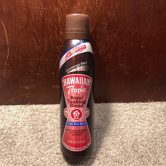 Hawaiian Tropic Triple Rich Royal Tanning Blend Continuous Spray 6oz - Picture 1 of 10